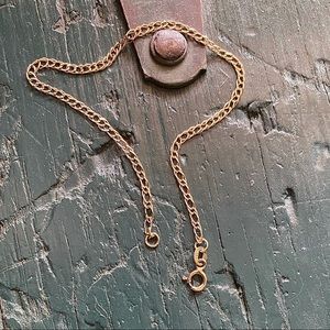 Dainty 14kt Double Curb Chain Bracelet